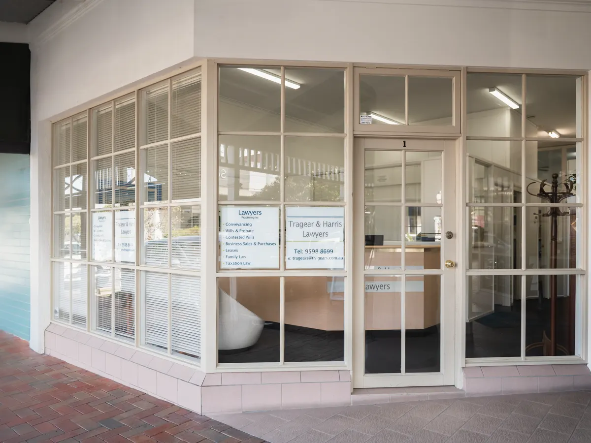 Tragear & Harris Lawyers office in Sandringham